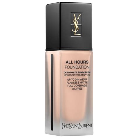 ysl all hours foundation ivory|YSL matte foundation.